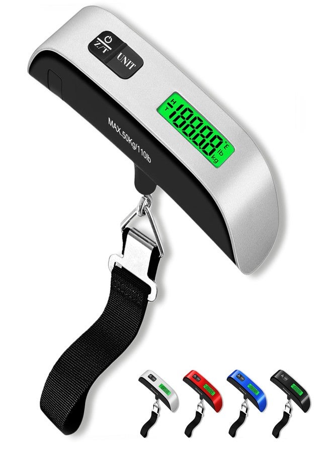 SOYOK Luggage Scale, 110lb Luggage Weight Scale with 4 Unit Switching Functions&LED Display, Luggage Scale Travel Digital for Weighing Luggage, Backpacks, Packages and Markets - Image 1